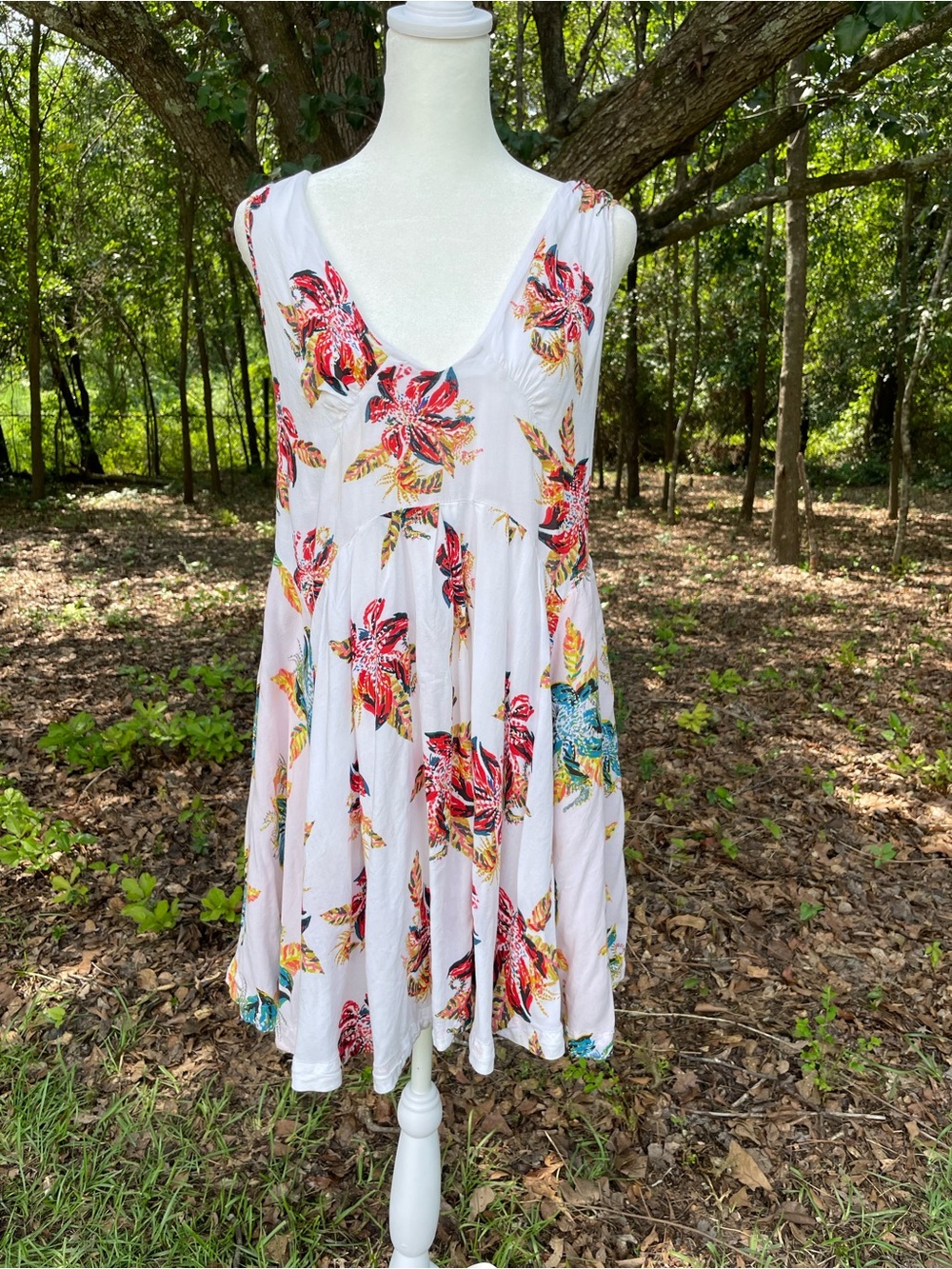Free people though I was dreaming floral mini Dress.